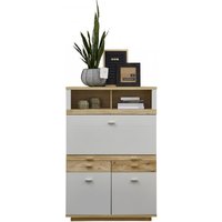 Home Office Sekretär VAN COUVER von Wohn-Concept Wildeiche sandgestrahlt / Old Artisan Oak