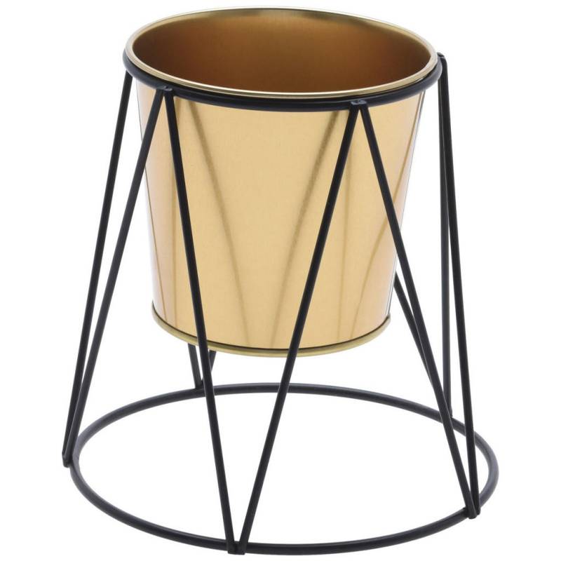 Home Styling Collection BLUMENTOPF Gold