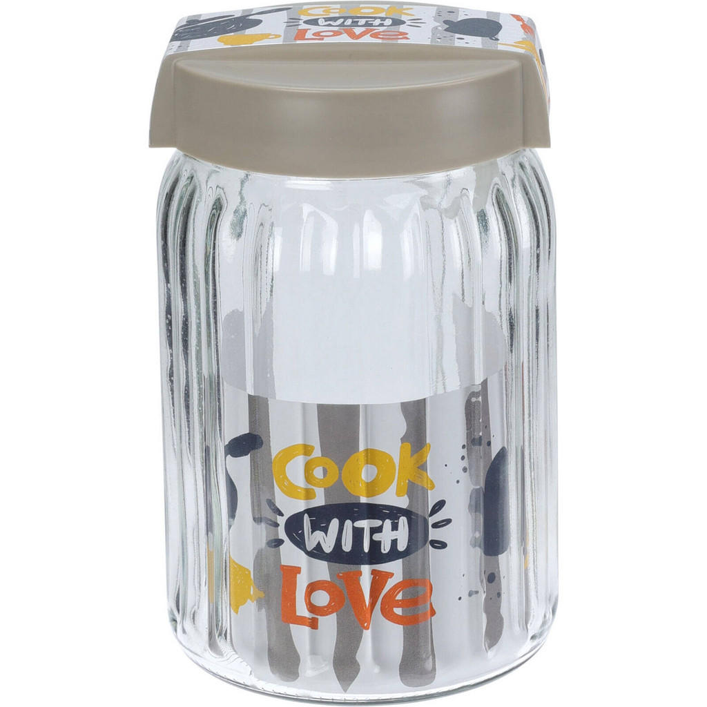 Home Styling Collection Glasgefäss, Transparent, Glas, 11.5x18.5x11.5 cm, Küchenzubehör, Vorratsbehälter, Vorratsdosen Home Styling Collection Glasgefäss, Transparent, Glas, 11.5x18.5x11.5 cm, Küchenzubehör, Vorratsbehälter, Vorratsdosen von Home Styling Collection