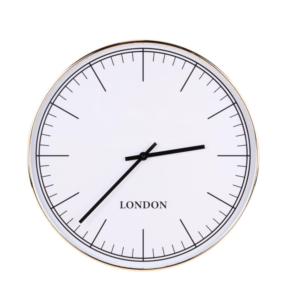 Home Styling Collection WANDUHR Weiß