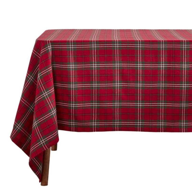 Homescapes TISCHDECKE Rot