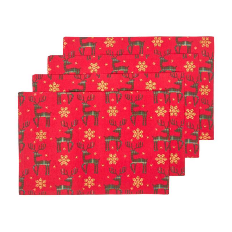 Homescapes TISCHSET Rot