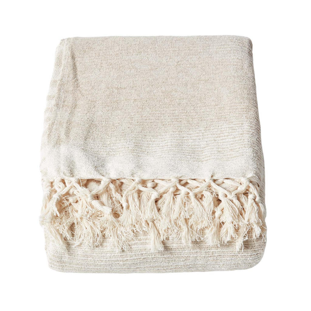 Homescapes WOHNDECKE Beige