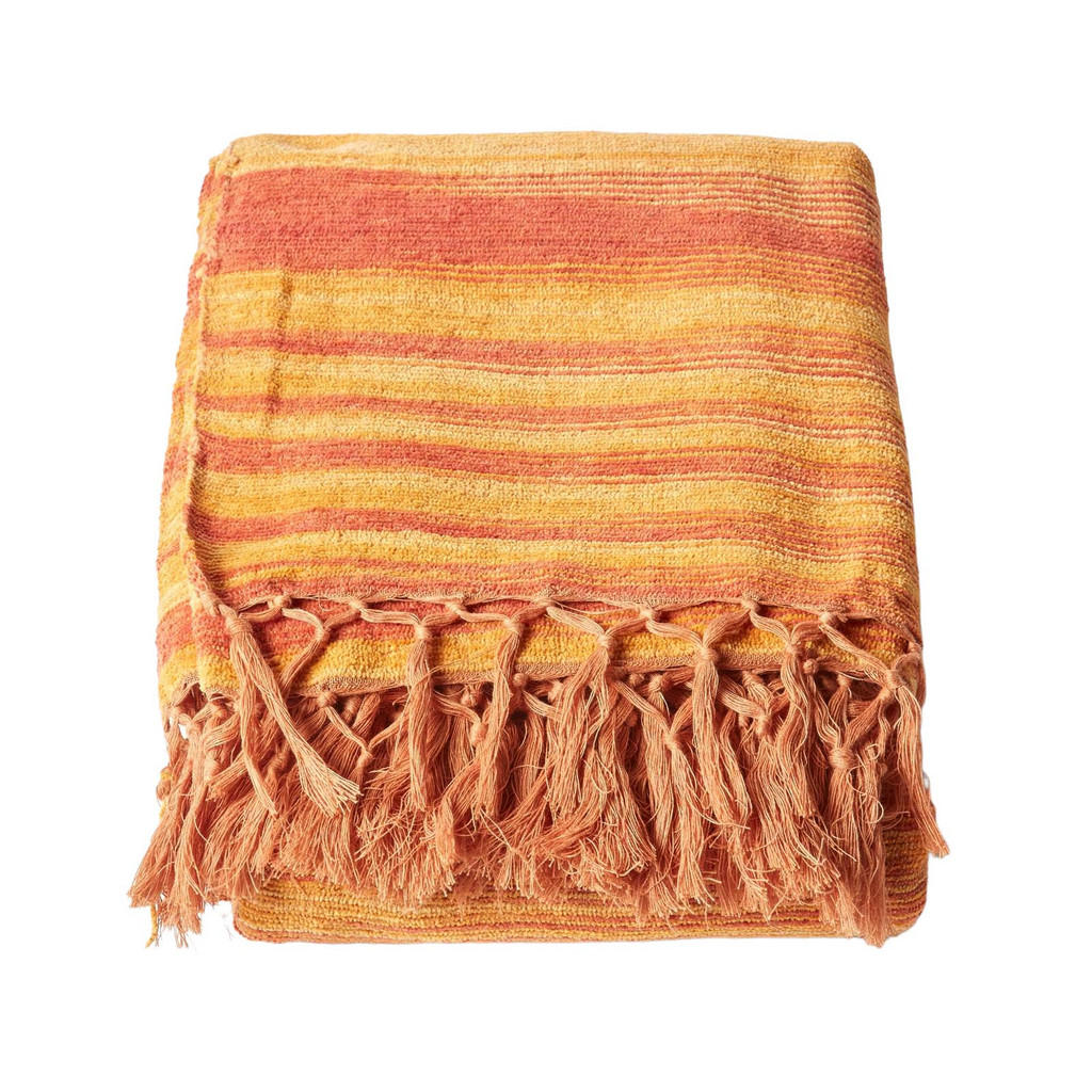 Homescapes WOHNDECKE Orange