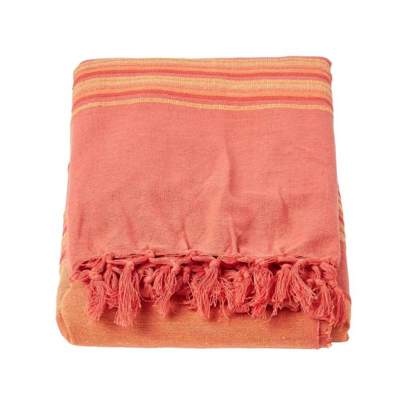 Homescapes WOHNDECKE Orange