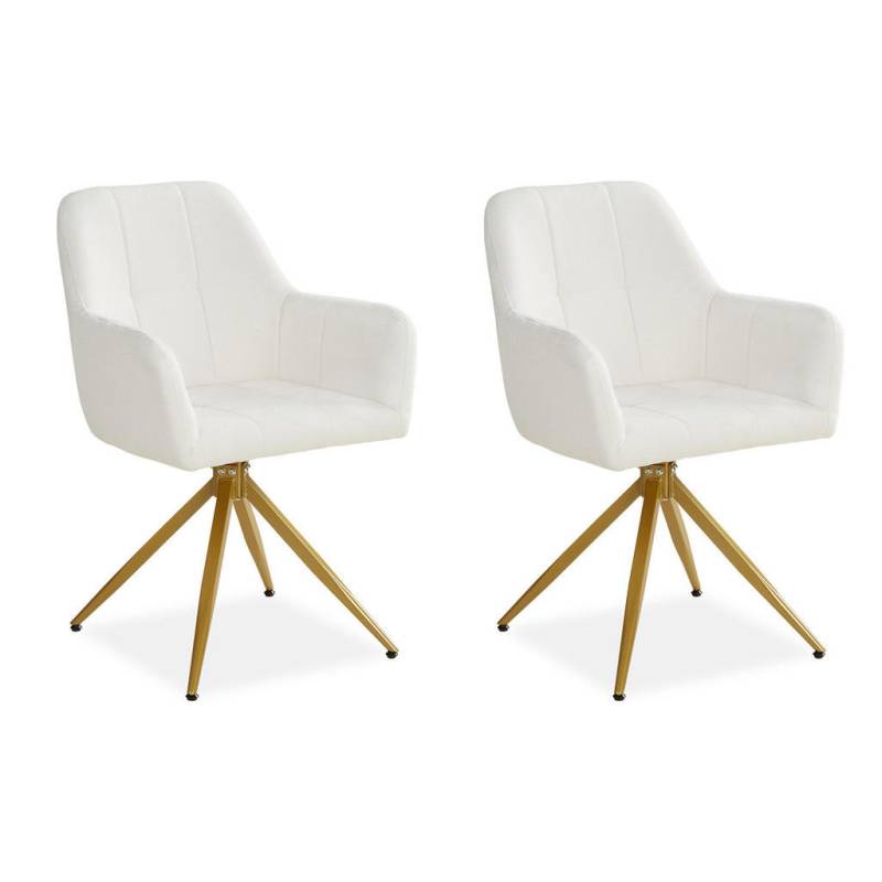 Homestyle4u ARMLEHNENSTUHL Beige