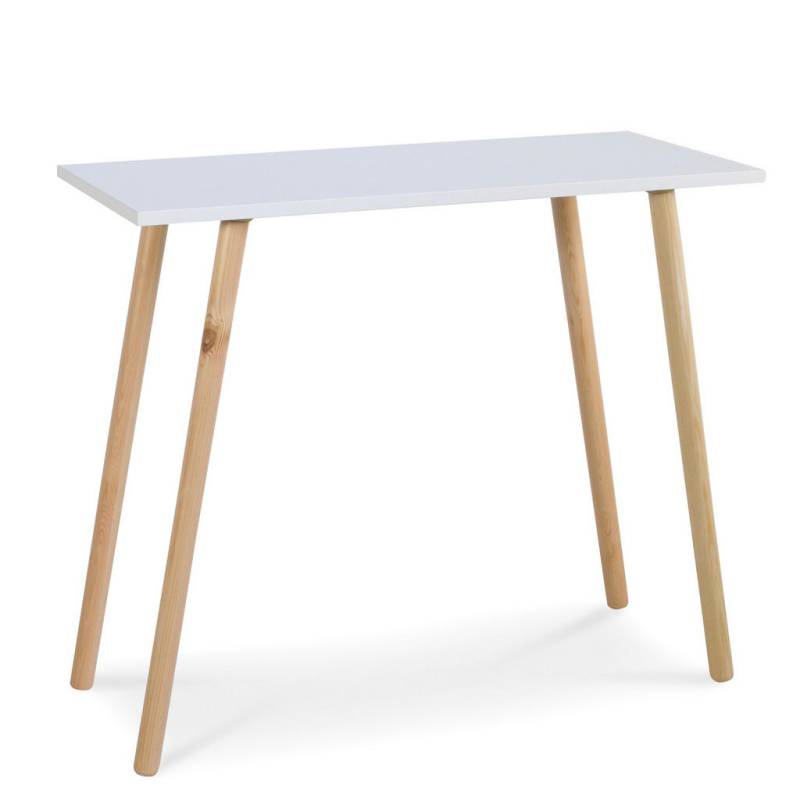 Homestyle4u KONSOLENTISCH Weiß, Natur