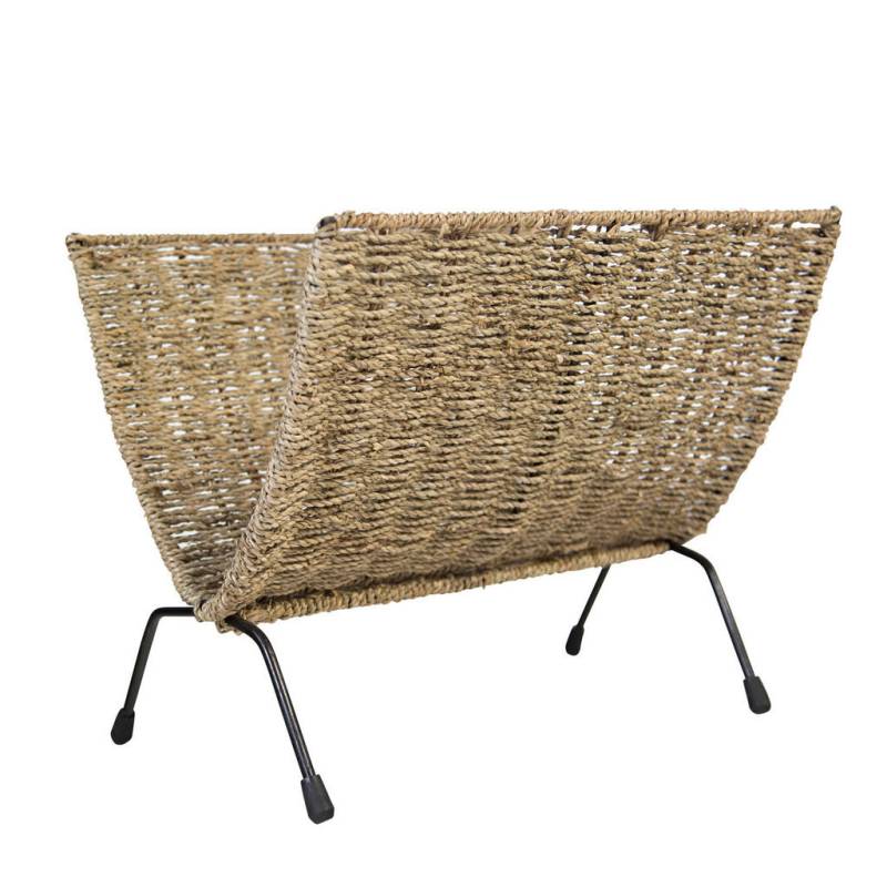 Homestyle4u ZEITUNGSSTÄNDER Braun