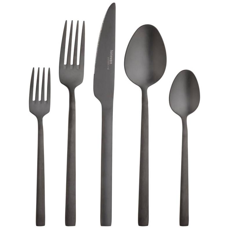 Homeware Profession. BESTECKSET Schwarz