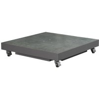 Homms PLATINUM anthrazit sandgefüllter Schirmständer 81x81 - 90 kg Homms PLATINUM anthrazit sandgefüllter Schirmständer 81x81 - 90 kg