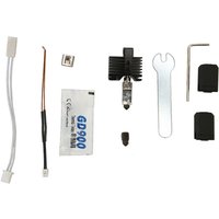 Hotend-Kit für 3D-Drucker, 0,4 mm Düse aus gehärtetem Stahl, hitzebeständiges zusammengebautes Hot-End-Extruder-Kit für X1 Carbon P1P Hotend-Kit für 3D-Drucker, 0,4 mm Düse aus gehärtetem Stahl, hitzebeständiges zusammengebautes Hot-End-Extruder-Kit für X1 Carbon P1P