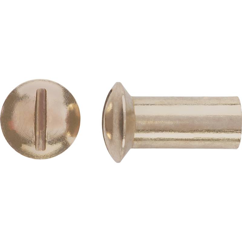 Hülsenmutter M5 x 15 mm Kupfer 8 Stück
