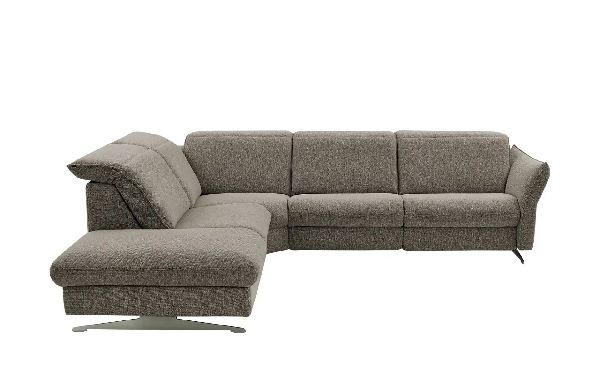 Hukla Ecksofa Mikrofaser Michelle ¦ grau ¦ Maße (cm): B: 292 H: 99 T: 258.0 Polstermöbel > Sofas > Ecksofas - Höffner
