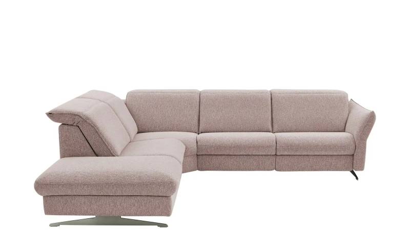 Hukla Ecksofa Mikrofaser Michelle ¦ rosa/pink ¦ Maße (cm): B: 292 H: 99 T: 258.0 Polstermöbel > Sofas > Ecksofas - Möbel Kraft
