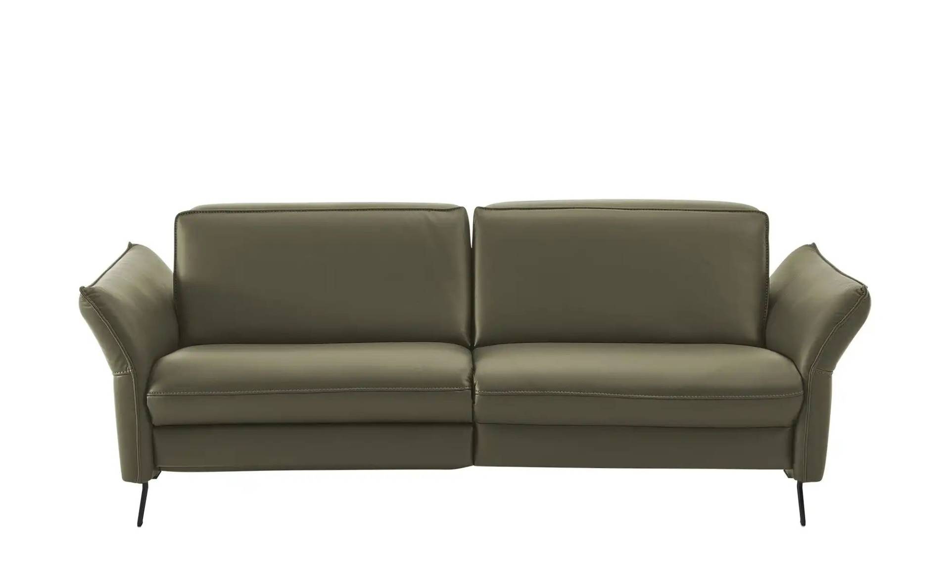 Hukla Einzelsofa  Anna ¦ grün ¦ Maße (cm): B: 222 H: 106 T: 108.0 Polstermöbel > Sofas > 3-Sitzer - Möbel Kraft
