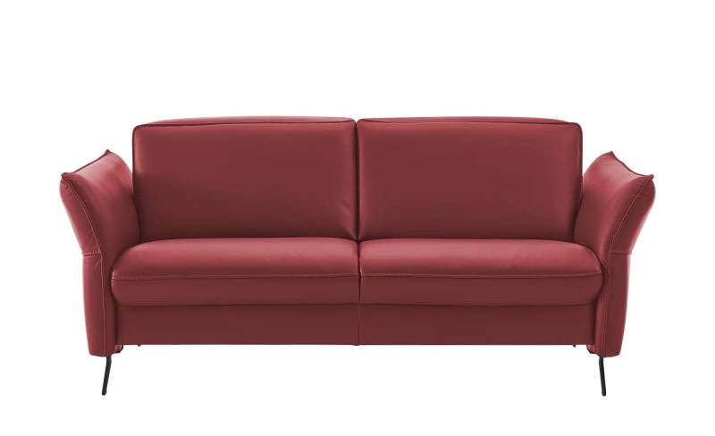 Hukla Einzelsofa  Anna ¦ rot ¦ Maße (cm): B: 194 H: 106 T: 108.0 Polstermöbel > Sofas > 2-Sitzer - Höffner