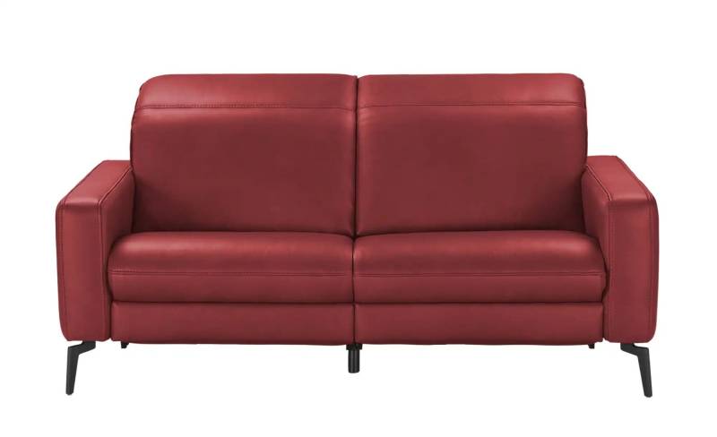 Hukla Einzelsofa  Jona ¦ rot ¦ Maße (cm): B: 186 H: 88 T: 124.0 Polstermöbel > Sofas > 2-Sitzer - Höffner