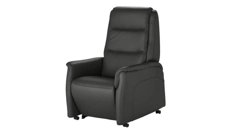Hukla Ledersessel  Dean ¦ schwarz ¦ Maße (cm): B: 70 H: 107 T: 88.0 Polstermöbel > Sessel > Fernsehsessel - Möbel Kraft