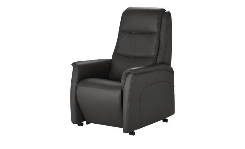Hukla Ledersessel mit verschiedenen Funktionen Dean ¦ schwarz ¦ Maße (cm): B: 70 H: 109 T: 88.0 Polstermöbel > Sessel > Fernsehsessel - Möbel Kraft