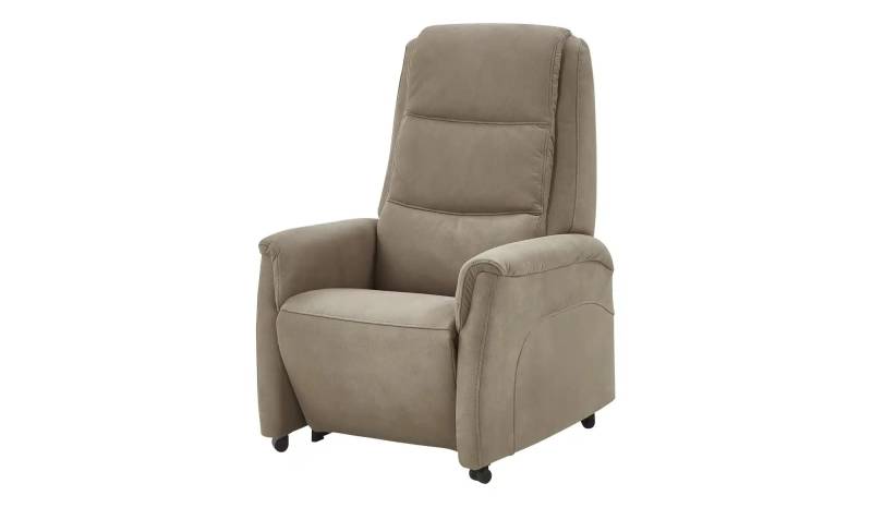 Hukla Fernsehsessel mit Aufstehhilfe Dean ¦ beige ¦ Maße (cm): B: 70 H: 105 T: 88.0 Polstermöbel > Sessel > Fernsehsessel - Höffner
