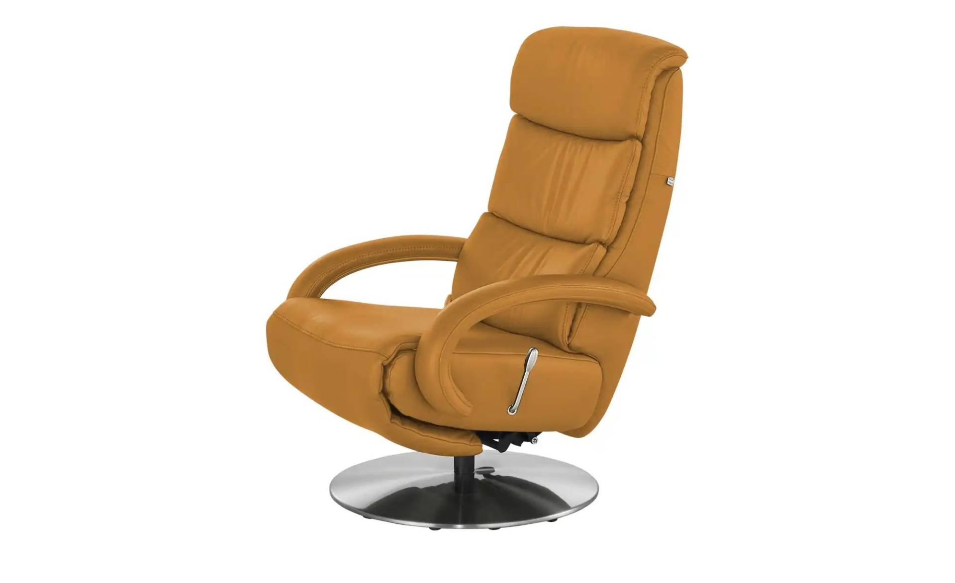 Hukla Leder-Relaxsessel  Florian ¦ orange ¦ Maße (cm): B: 73 H: 109 T: 91 Polstermöbel > Sessel > Fernsehsessel - Möbel Kraft