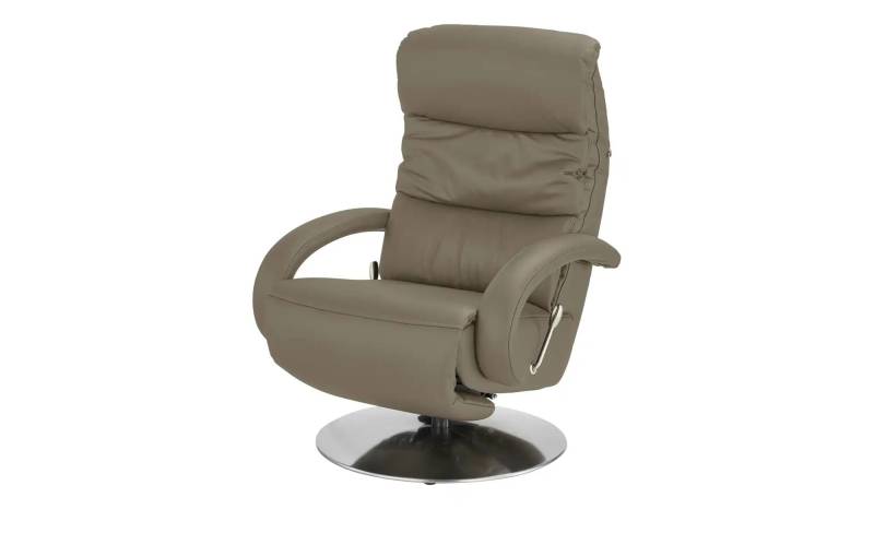 Hukla Leder-Relaxsessel  Florian ¦ braun ¦ Maße (cm): B: 73 H: 102 T: 91.0 Polstermöbel > Sessel > Relaxsessel - Höffner