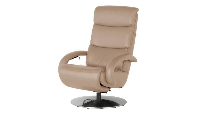 Hukla Ledersessel  Florian ¦ beige ¦ Maße (cm): B: 73 H: 109 T: 91.0 Polstermöbel > Sessel > Relaxsessel - Höffner