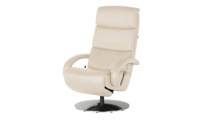 Hukla Ledersessel  Florian ¦ creme ¦ Maße (cm): B: 73 H: 115 T: 91.0 Polstermöbel > Sessel > Relaxsessel - Höffner