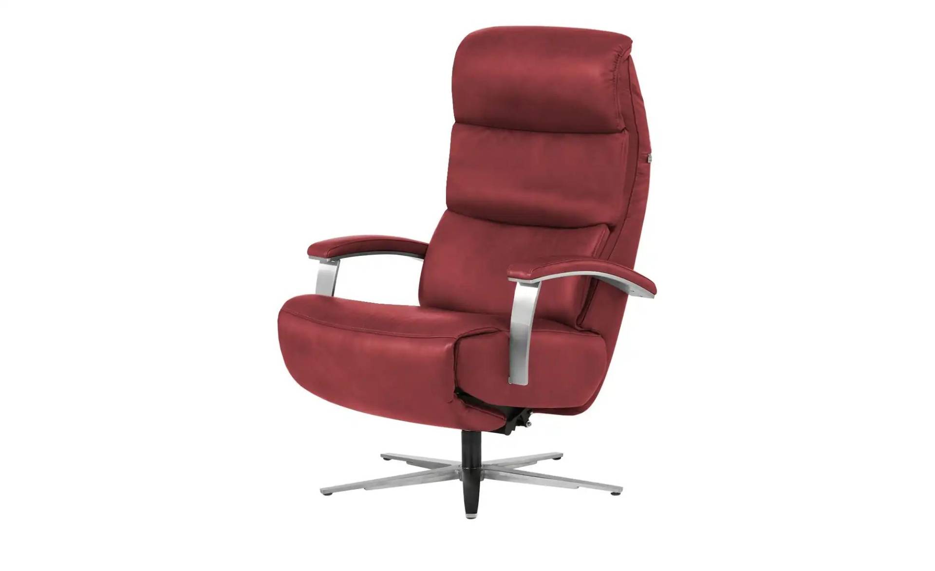 Hukla Ledersessel  Florian ¦ rot ¦ Maße (cm): B: 73 H: 115 T: 91.0 Polstermöbel > Sessel > Ledersessel - Möbel Kraft