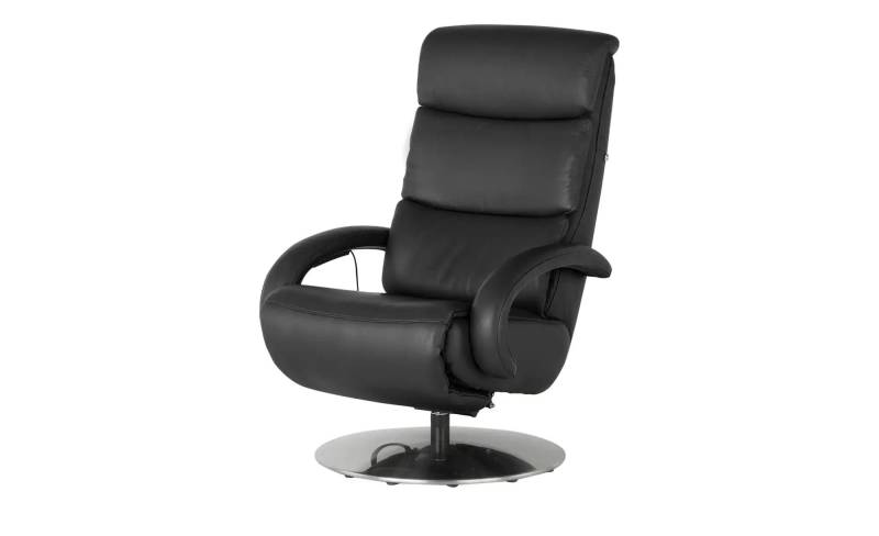 Hukla Ledersessel  Florian ¦ schwarz ¦ Maße (cm): B: 73 H: 109 T: 91.0 Polstermöbel > Sessel > Relaxsessel - Höffner