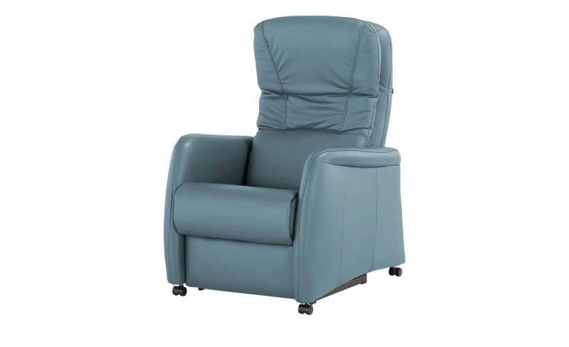 Hukla Ledersessel  Tobias ¦ blau ¦ Maße (cm): B: 75 H: 105 T: 88.0 Polstermöbel > Sessel > Relaxsessel - Höffner