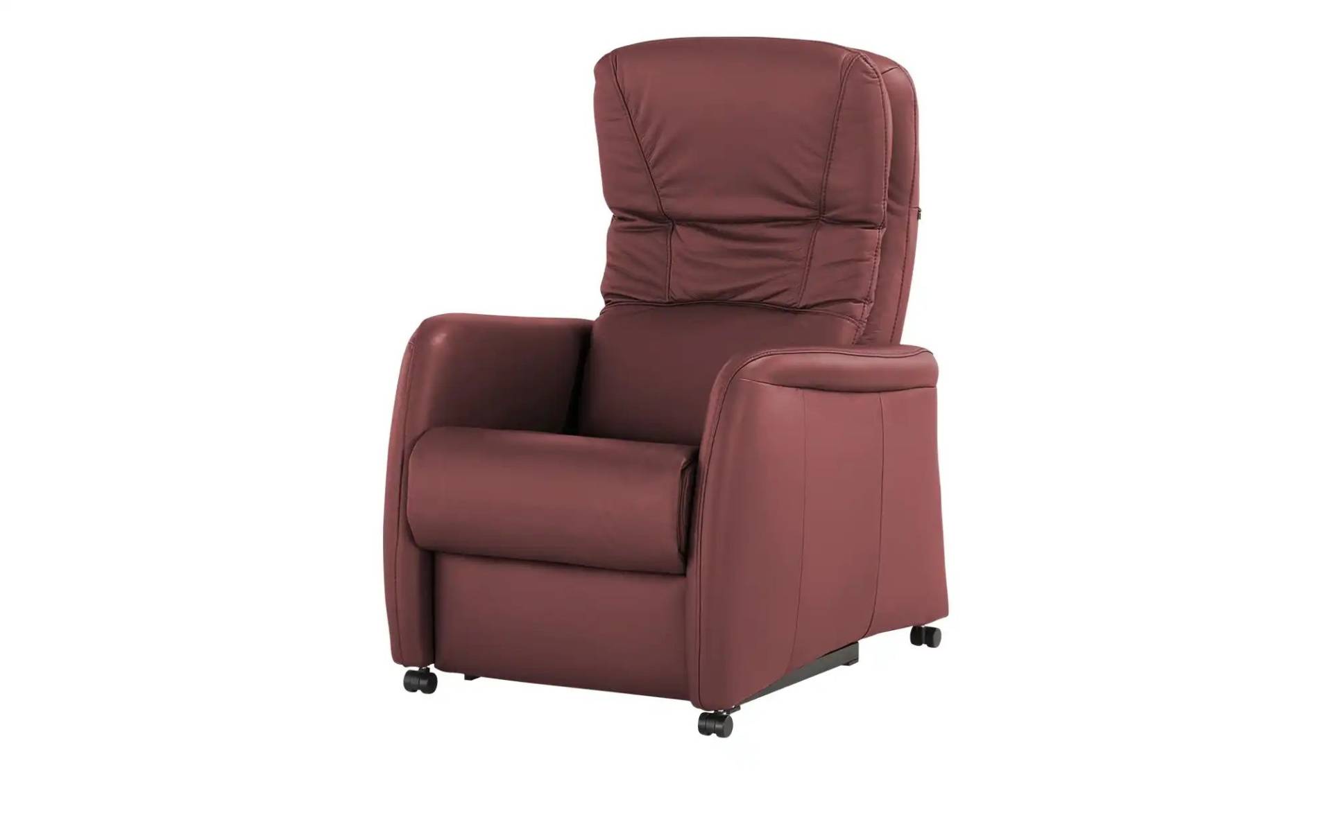 Hukla Ledersessel Tobias ¦ rot ¦ Maße (cm): B: 75 H: 105 T: 88.0 Polstermöbel > Sessel > Relaxsessel - Höffner Hukla Ledersessel Tobias ¦ rot ¦ Maße (cm): B: 75 H: 105 T: 88.0 Polstermöbel > Sessel > Relaxsessel - Höffner