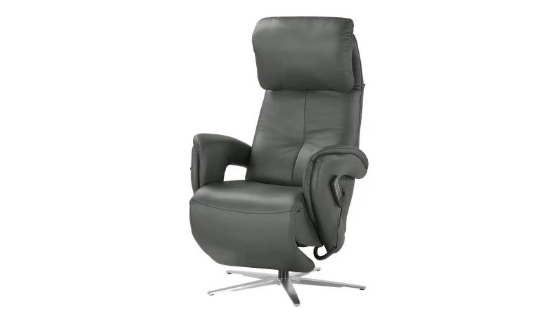 Hukla Relaxsessel  Pierre ¦ grau ¦ Maße (cm): B: 75 H: 126 T: 177.0 Polstermöbel > Sessel > Relaxsessel - Höffner