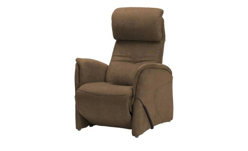 Hukla Relaxsessel   ¦ braun ¦ Maße (cm): B: 75 H: 108 T: 87.0 Polstermöbel > Sessel > Fernsehsessel - Möbel Kraft