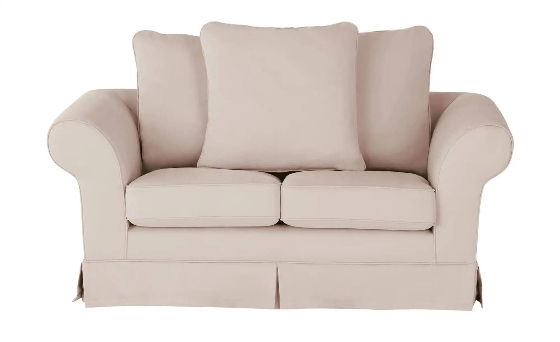 Hussensofa Webstoff ¦ rosa/pink ¦ Maße (cm): B: 166 H: 70 T: 92 Polstermöbel > Sofas > 2-Sitzer - Möbel Kraft