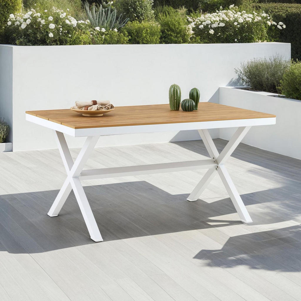 IDIMEX GARTENTISCH Weiß IDIMEX GARTENTISCH Weiß