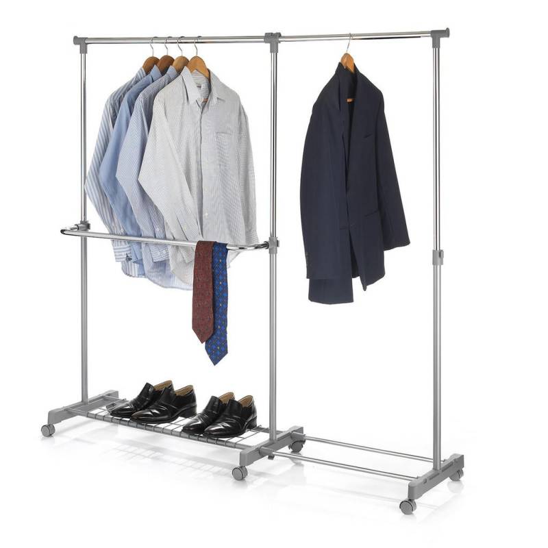 IDIMEX ROLLGARDEROBE Chrom