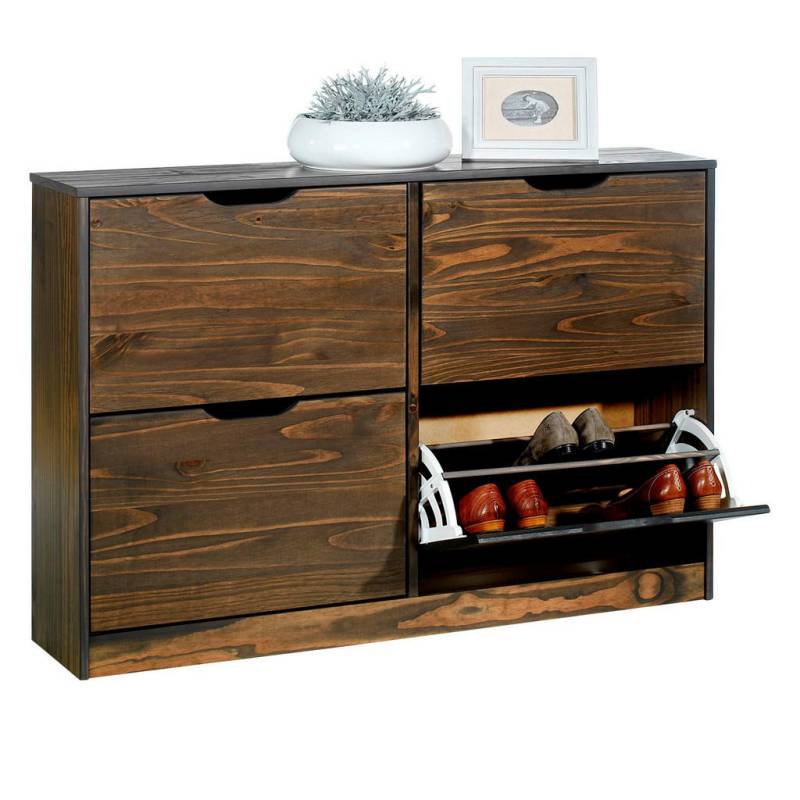 IDIMEX SCHUHSCHRANK Grau