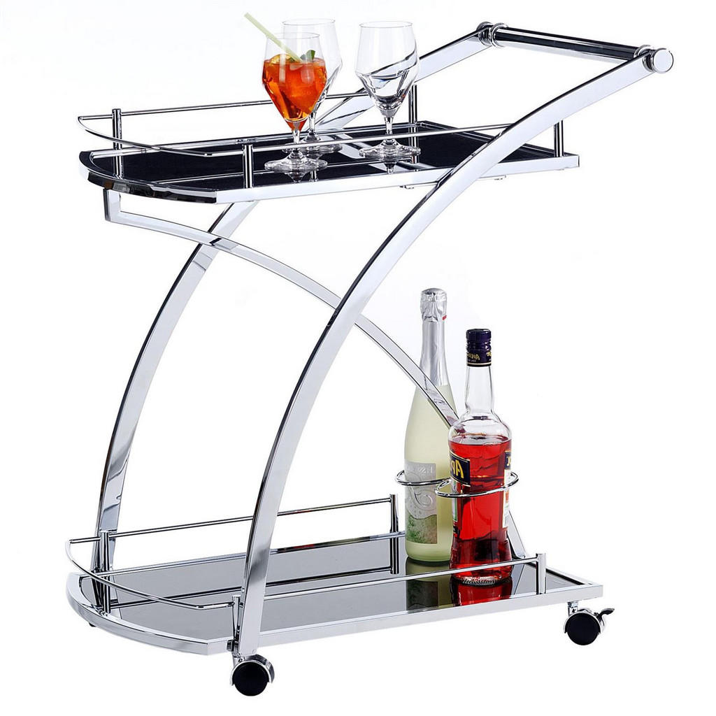 IDIMEX SERVIERWAGEN Schwarz