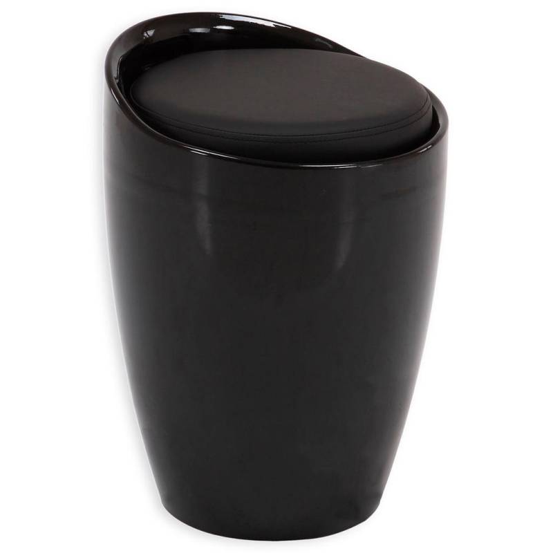 IDIMEX SITZHOCKER Schwarz