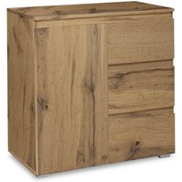 Kommode ca. 80x40x80 cm Honig-Eiche