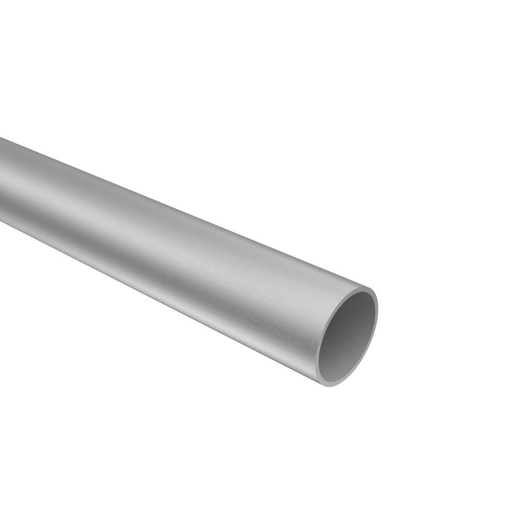 Interdeco Rundrohr, Alu, Metall, 100 cm, Wohntextilien, Gardinen & Vorhänge, Gardinen-Stangen von INTERDECO