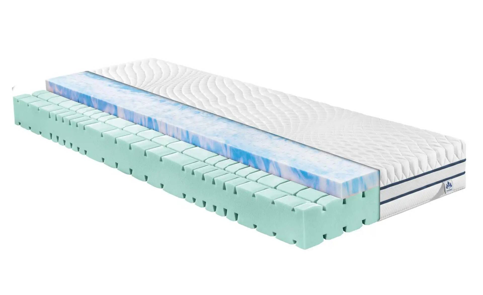 IRISETTE 7-Zonen-Kaltschaumkernmatratze  Cuba 24 HS ¦ weiß ¦ Maße (cm): B: 120 H: 24 Matratzen & Zubehör > Matratzenarten > Kaltschaummatratzen - Möbel Kraft