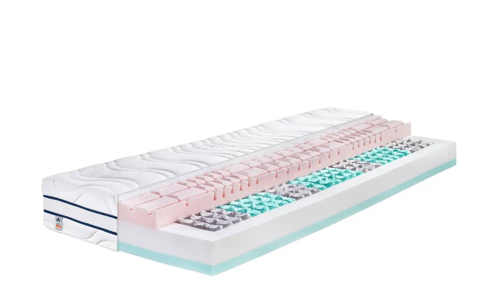 IRISETTE Tonnentaschenfederkernmatratze  Grömitz ¦ weiß ¦ Maße (cm): B: 100 H: 24 Matratzen & Zubehör > Matratzenarten > Federkernmatratzen - Möbel Kraft