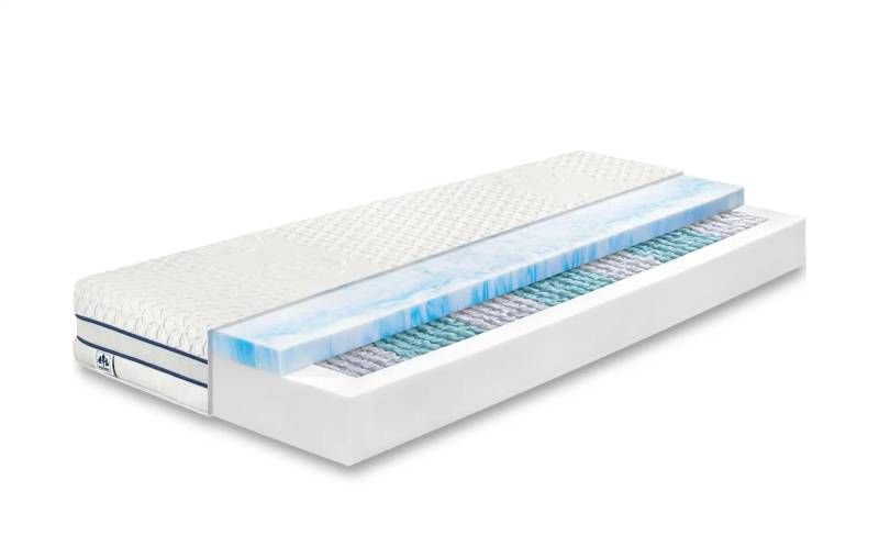 IRISETTE Tonnentaschenfederkernmatratze  Gel-active® TTFK ¦ weiß ¦ Maße (cm): B: 140 H: 24 Matratzen & Zubehör > Matratzenarten > Federkernmatratzen - Möbel Kraft