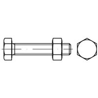 ISO 4017 SB-Schrauben-Garnituren 8.8U CE Mu M 20 x 100 tZn SB nach EN 15048 tZn S 25 Stk