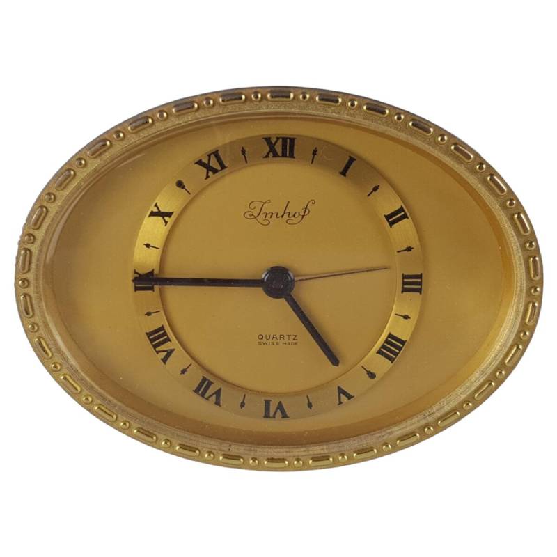 Tischuhr 7 cm Imhof gebraucht - gut