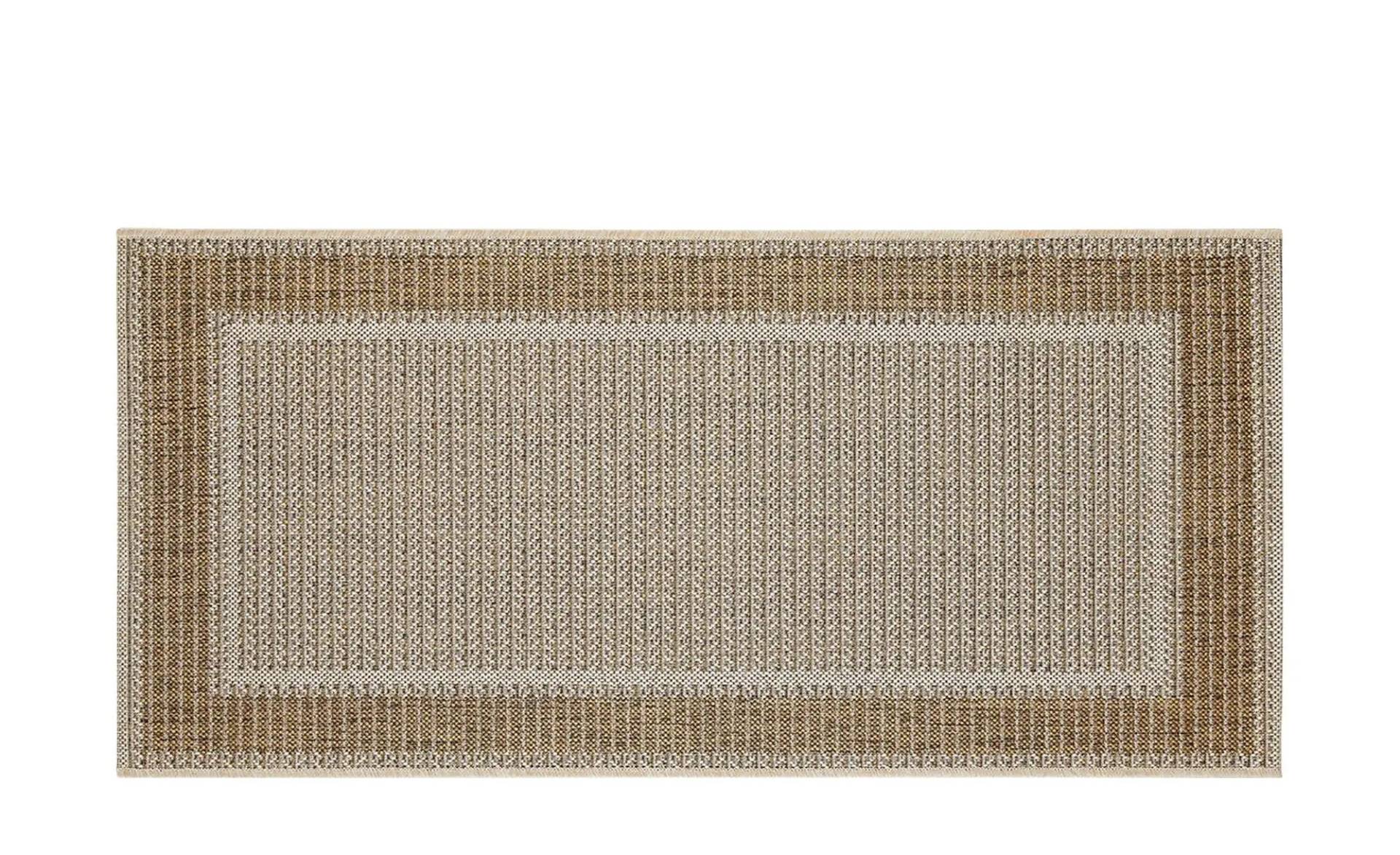 In- & Outdoor Teppich  Nizza ¦ beige ¦ Synthetische Fasern ¦ Maße (cm): B: 67