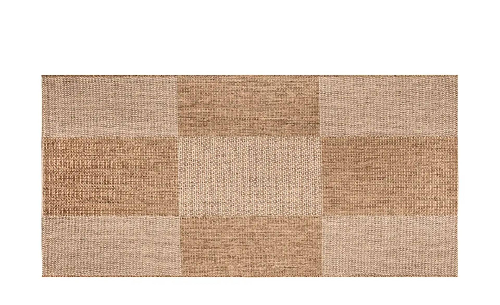 In- & Outdoor Teppich  Nizza ¦ braun ¦ Synthetische Fasern ¦ Maße (cm): B: 67
