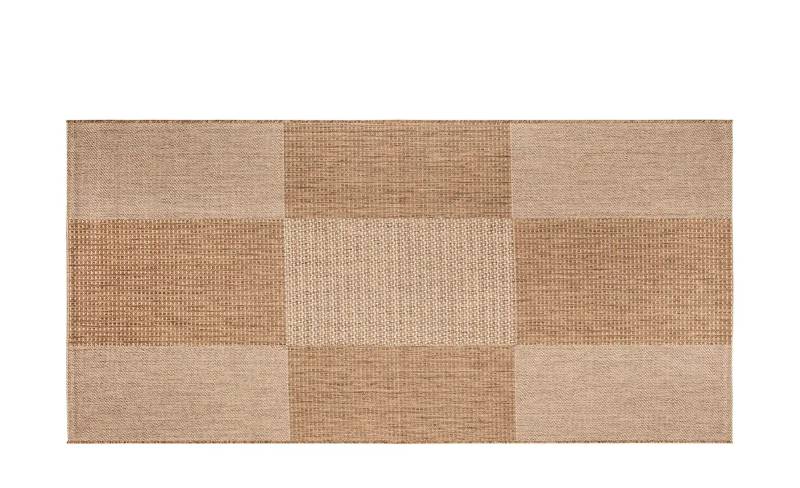In- & Outdoor Teppich  Nizza ¦ braun ¦ Synthetische Fasern ¦ Maße (cm): B: 67 Teppiche > Outdoor Teppiche - Höffner